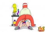 Amy & Zoidberg