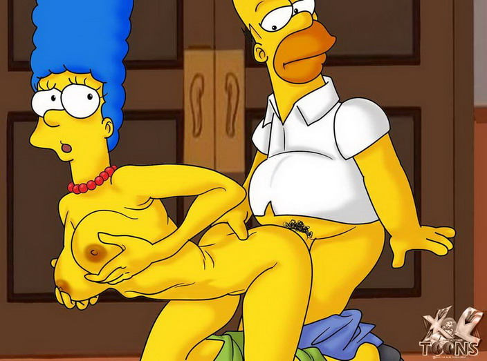 The Simpsons Toons Sweet Sex Of Marge