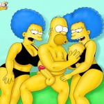Simpsons orgy scene