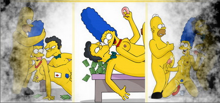 Marge as dirty slut!