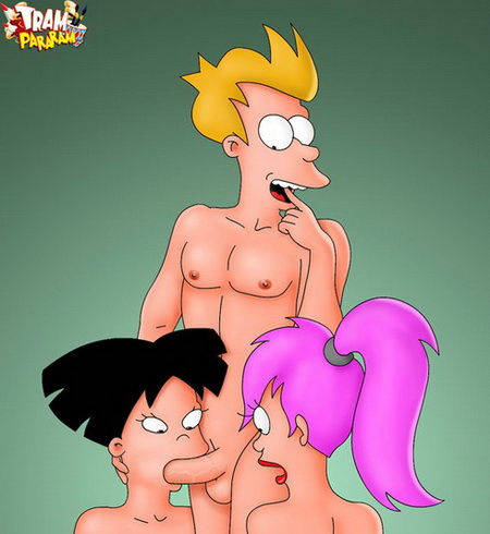 Blowjob for stupid Fry