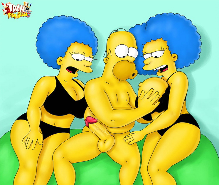 Simpsons orgy scene